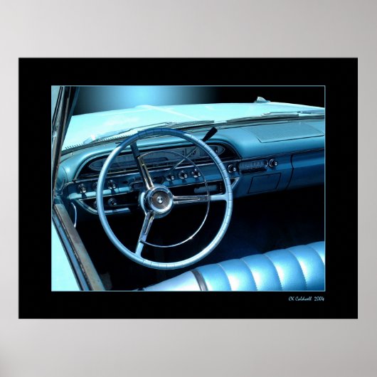 Eenmaal in een blauwe maan poster (Voorkant)