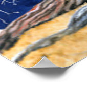 Eenmaal in een blauwe maan poster (Hoek)