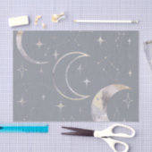 Eenmaal in een blauwe maan tissuepapier (Craft)