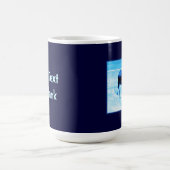 Eenmaal in een blauwe muis koffiemok (Center)