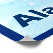 Eenmaal in een blauwe muis poster (Hoek)