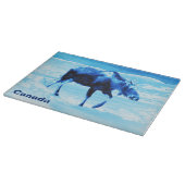 Eenmaal in een blauwe muis snijplank (Hoek)