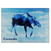 Eenmaal in een blauwe muis snijplank (Voorkant)