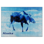 Eenmaal in een blauwe muis snijplank (Voorkant)