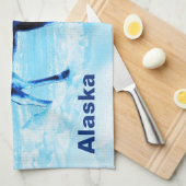 Eenmaal in een blauwe muis theedoek (Quarter Fold)