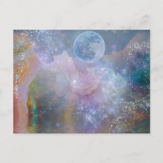 Eenmaal in een Blue Moon Briefkaart (Voorkant)