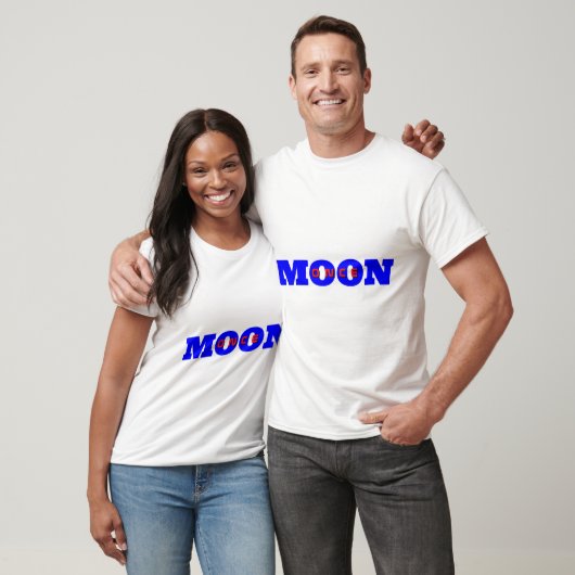 Eenmaal in een Blue Moon Design T-shirt (Unisex)