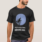 Eenmaal in een Blue Moon Halloween 2020 Werewolf S T-shirt (Voorkant)