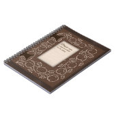 Eenmaal in een  boekomslag notitieboek (Linkerzijde)