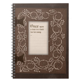 Eenmaal in een  boekomslag notitieboek