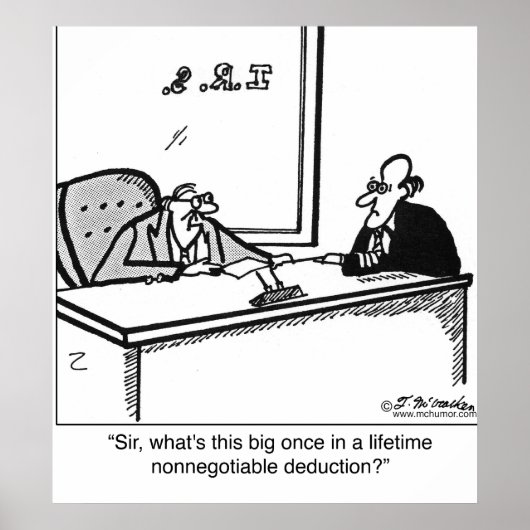 Eenmaal in een levenslange niet-verhandelbare aftr poster (Voorkant)