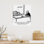 Eenmaal in een levenslange niet-verhandelbare aftr poster (Keuken)