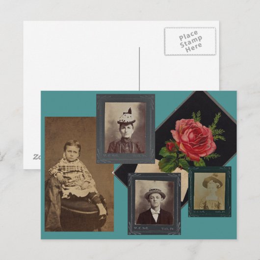 Eenmaal in een stad 76 briefkaart (Voorkant / Achterkant)