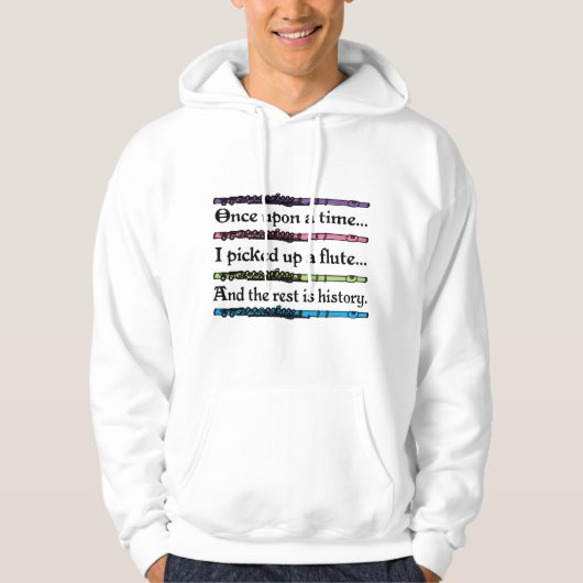Eenmaal klappen op een tijdpad hoodie (Voorkant)