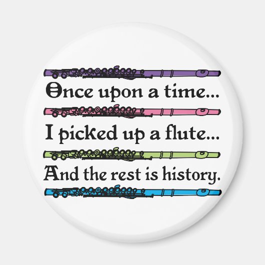 Eenmaal klappen op een tijdpad magneet (Voorkant)