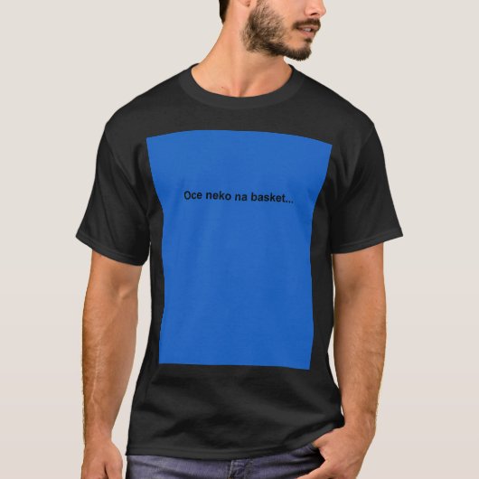 Eenmaal Neko Na Basket... T-shirt (Voorkant)