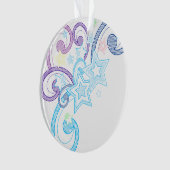 Eenmaal op een afspeelster ornament (voorkant)