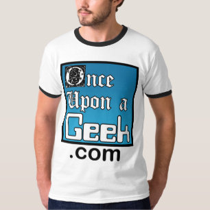 Eenmaal op een geek Ringer Shirt