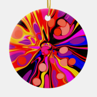 Eenmaal op een groeiseizoen keramisch ornament