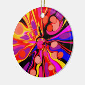 Eenmaal op een groeiseizoen keramisch ornament (Links)