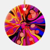 Eenmaal op een groeiseizoen keramisch ornament (Achterkant)