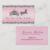 Eenmaal op een huwelijksreis visitekaartje (Voorkant / Achterkant)