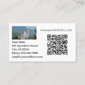 Eenmaal op een kind Baby Boutique QR-code Visitekaartje (Achterkant)