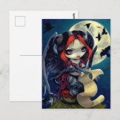 'Eenmaal op een nachtelijke Briefkaart' Briefkaart (Voorkant / Achterkant)