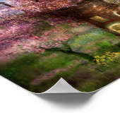 Eenmaal op een Springtime Art Poster/Afdruk Poster (Hoek)
