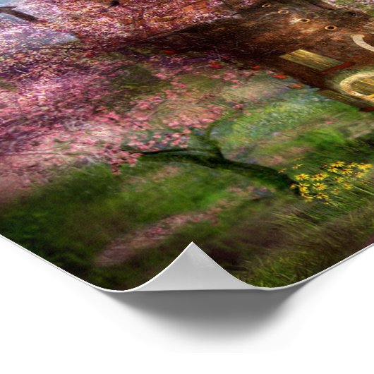 Eenmaal op een Springtime Art Poster/Afdruk Poster (Hoek)