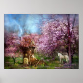 Eenmaal op een Springtime Art Poster/Afdruk Poster (Voorkant)