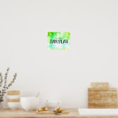 Eenmaal op een sproeier poster (Keuken)