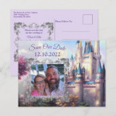 Eenmaal op een sproeier van de Tijd sparen de Datu Briefkaart (Voorkant / Achterkant)