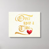 Eenmaal op een tijd die Canvas vormt (Voorkant)