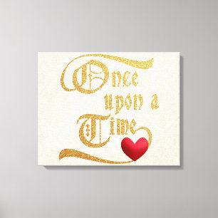 Eenmaal op een tijd die Canvas vormt