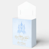 Eenmaal op een tijd Fairytale Castle Boy Baby show Bedankdoosjes (Geopend)