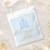 Eenmaal op een tijd Fairytale Castle Boy Baby show Bedankzakje (Geknipt)