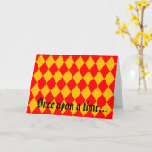 "Eenmaal op een tijd... gelukkig ooit daarna." Kaa Kaart (Gele Bloem)