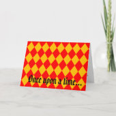 "Eenmaal op een tijd... gelukkig ooit daarna." Kaa Kaart (Voorkant)