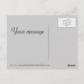 Eenmaal op een tijd (grappig) Retrokaarten Briefkaart (Achterkant)