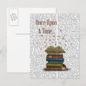 Eenmaal op een tijdboekje briefkaart (Voorkant / Achterkant)