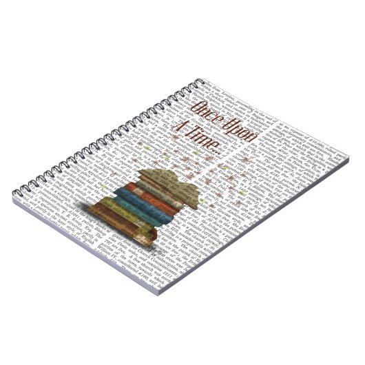 Eenmaal op een tijdboekje notitieboek (Linkerzijde)