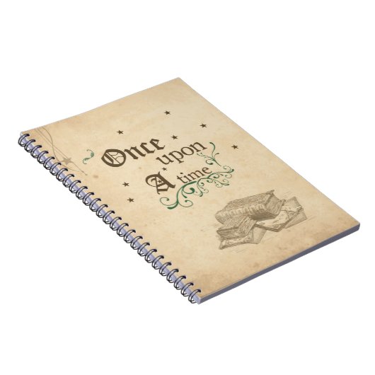 Eenmaal op een tijdnotitieboek notitieboek (Rechterzijde)