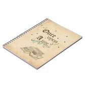 Eenmaal op een tijdnotitieboek notitieboek (Linkerzijde)