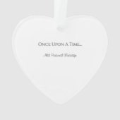 Eenmaal op een tijdschrift met berichtenliefhebber ornament (achterkant)