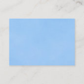 Eenmaal op een tijdsproeier Castle Diaper Verzoek Informatiekaartje (Achterkant)