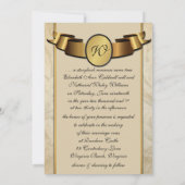 Eenmaal op een tijdstip nodigt het Monogram Fantas Kaart (Achterkant)