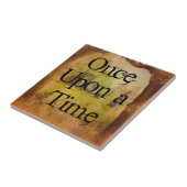 EENMAAL OP EEN TIJDSTIP TEGELTJE (Zijkant)