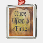 EENMAAL OP EEN TIJDSVERSIE METALEN ORNAMENT (Links)