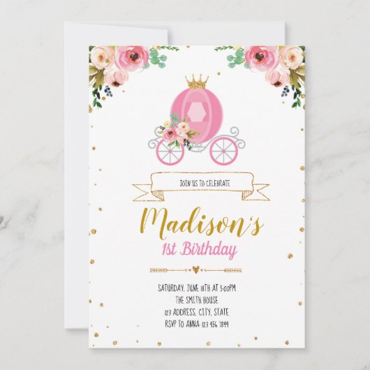 Eenmaal op een tijdswoord uitnodigen kaart (Voorkant)